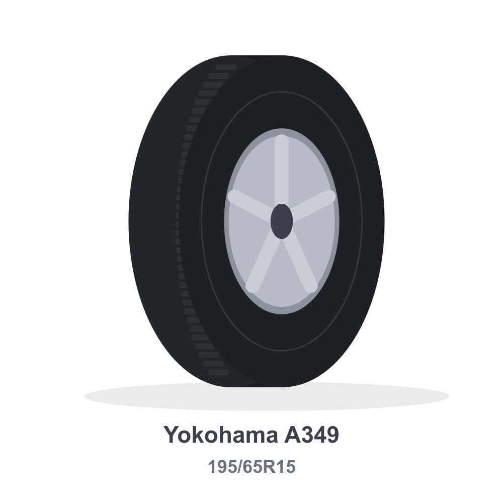 إطار يوكوهاما A349 195/65R15 91V